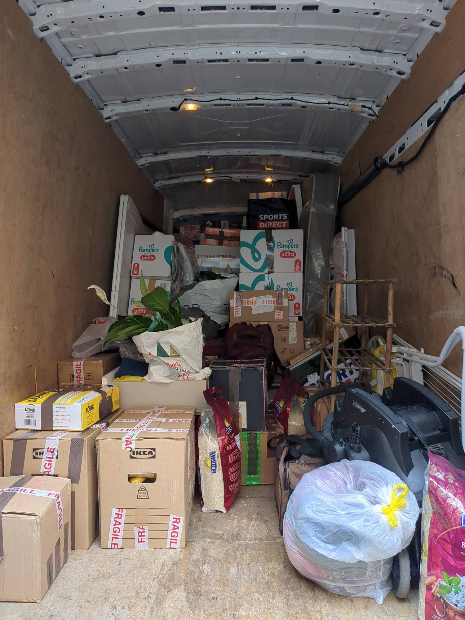 Movers from London Man Van were swift and professional