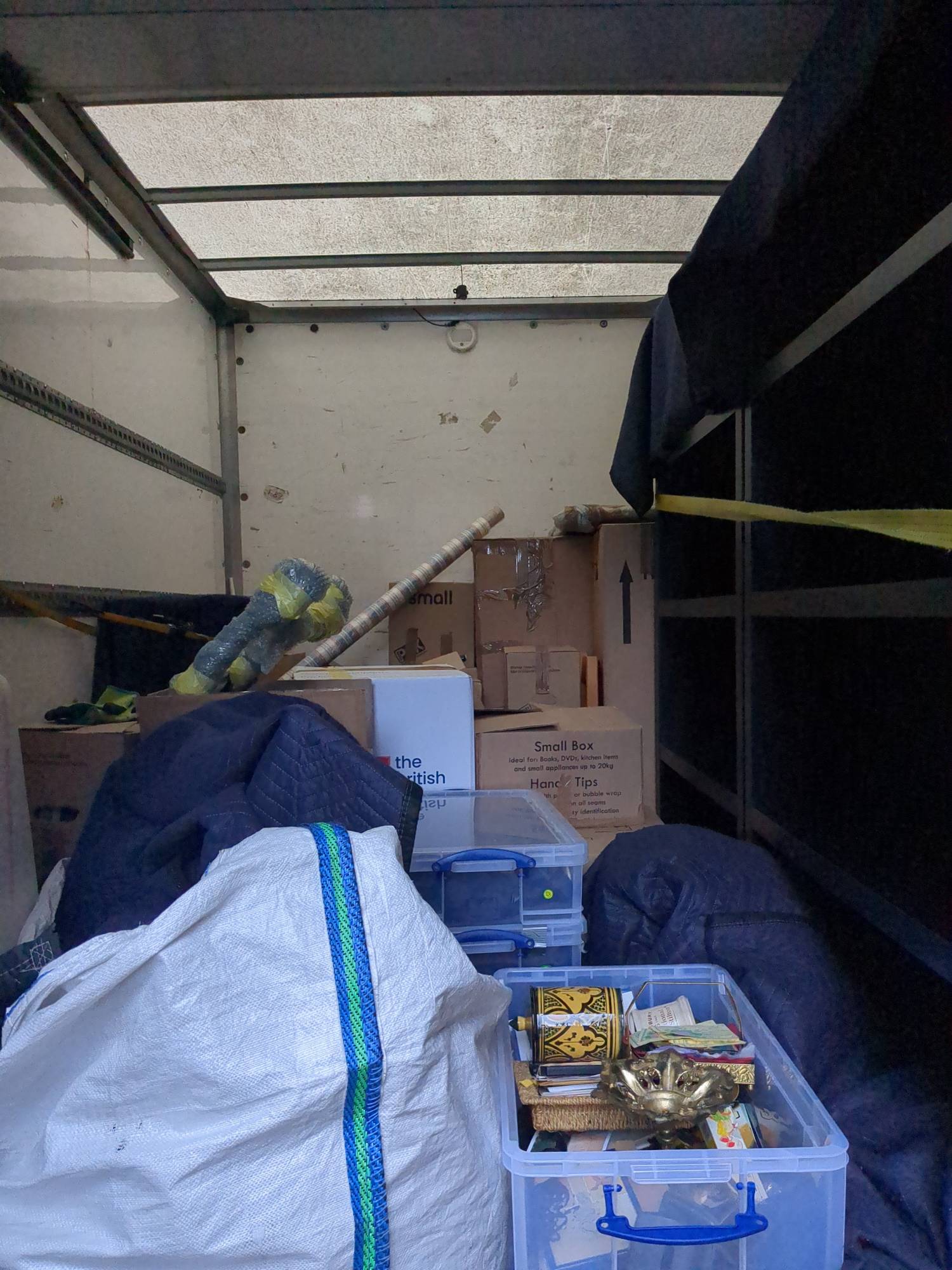 Movers helped pack, endured crazy traffic, unloaded in the dark