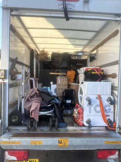 Excellent service by London Man Van crew