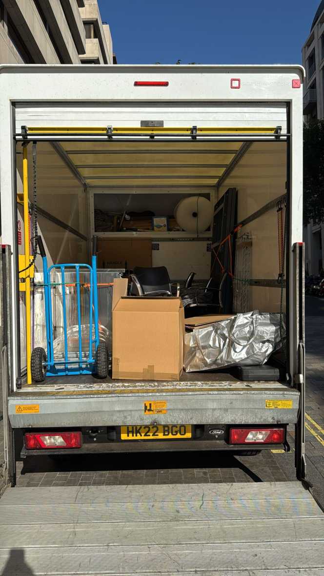 London Man Van team was fast and efficient